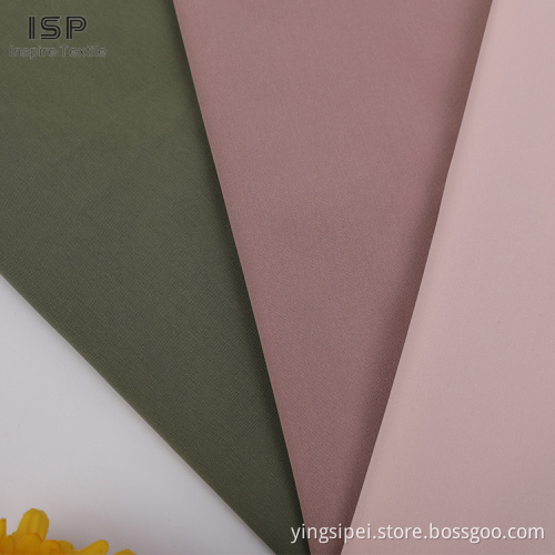 Solid Plain Polyester T400 Fabric Cotton Cloth Garments